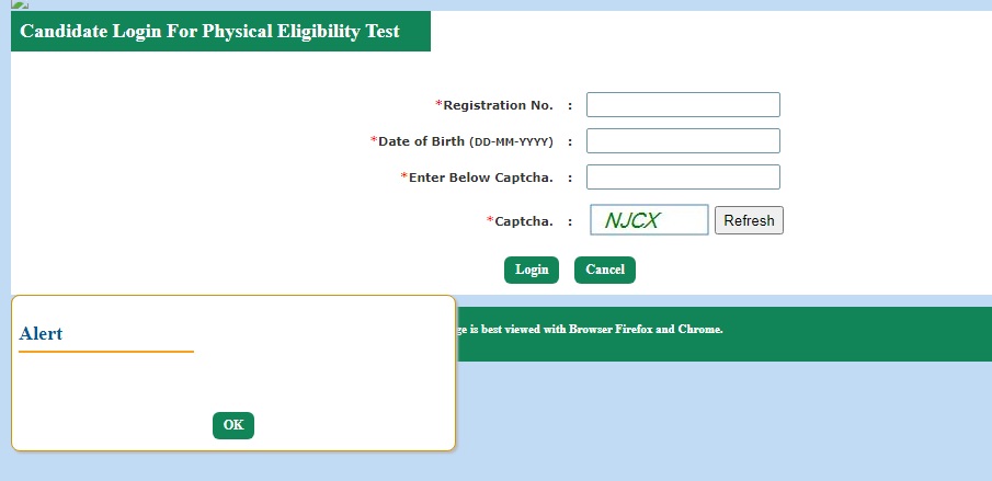 Jharkhand Excise Constable PET Admit Card 2024