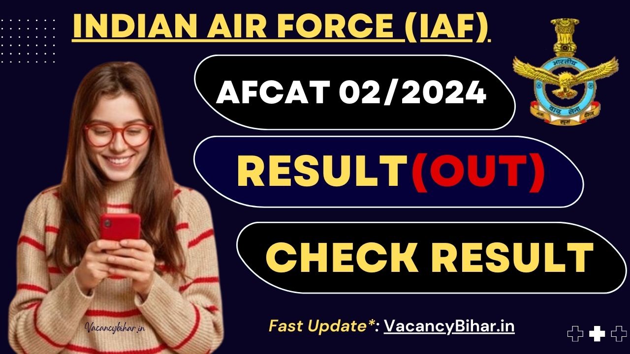 Indian Air Force 022024 Result 2024