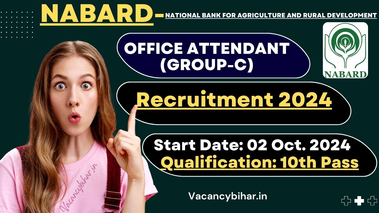 NABARD Office Attendant Recruitment 2024