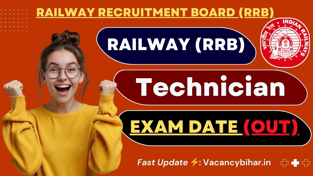 RRB Technician Exam Date 2024