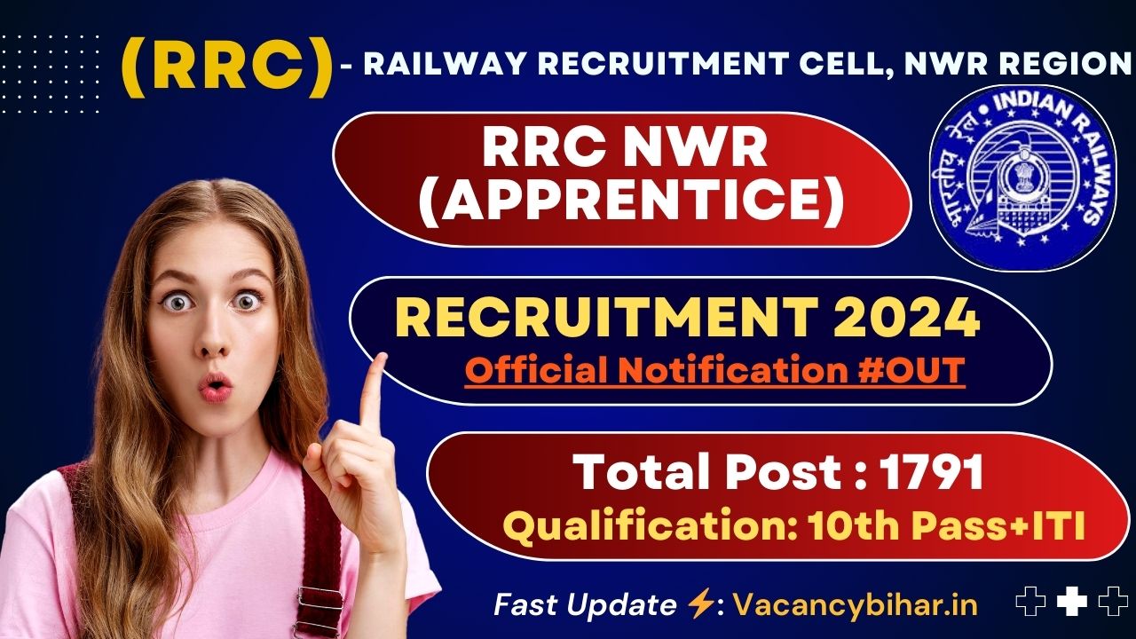 RRC NWR Apprentice Recruitment 2024