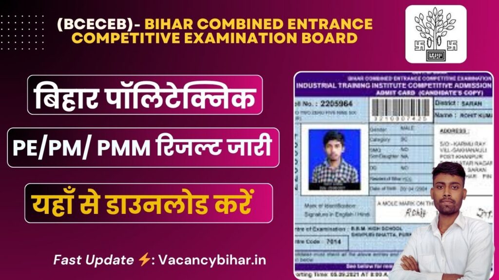 Bihar Polytechnic Result 2025