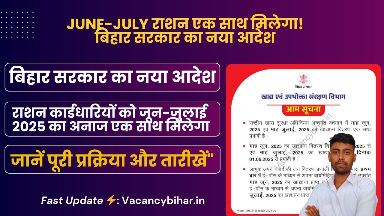 Bihar Ration Vitran New Update
