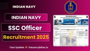 Online Form Indian Navy SSC Officer Recruitment 2025