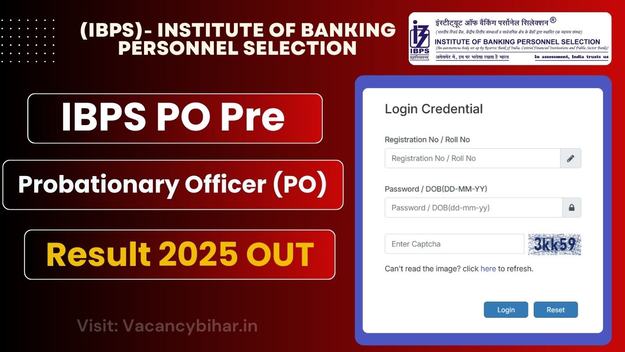 IBPS PO Result 2025