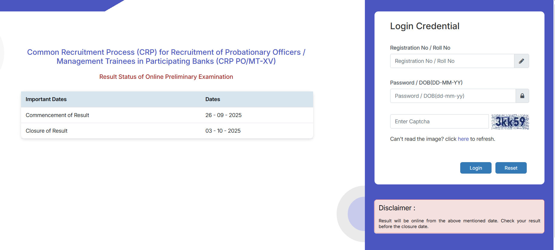 IBPS PO Result 2025 Out Check Direct Link: How to Check IBPS PO Result 2025? IBPS PO Result 2025