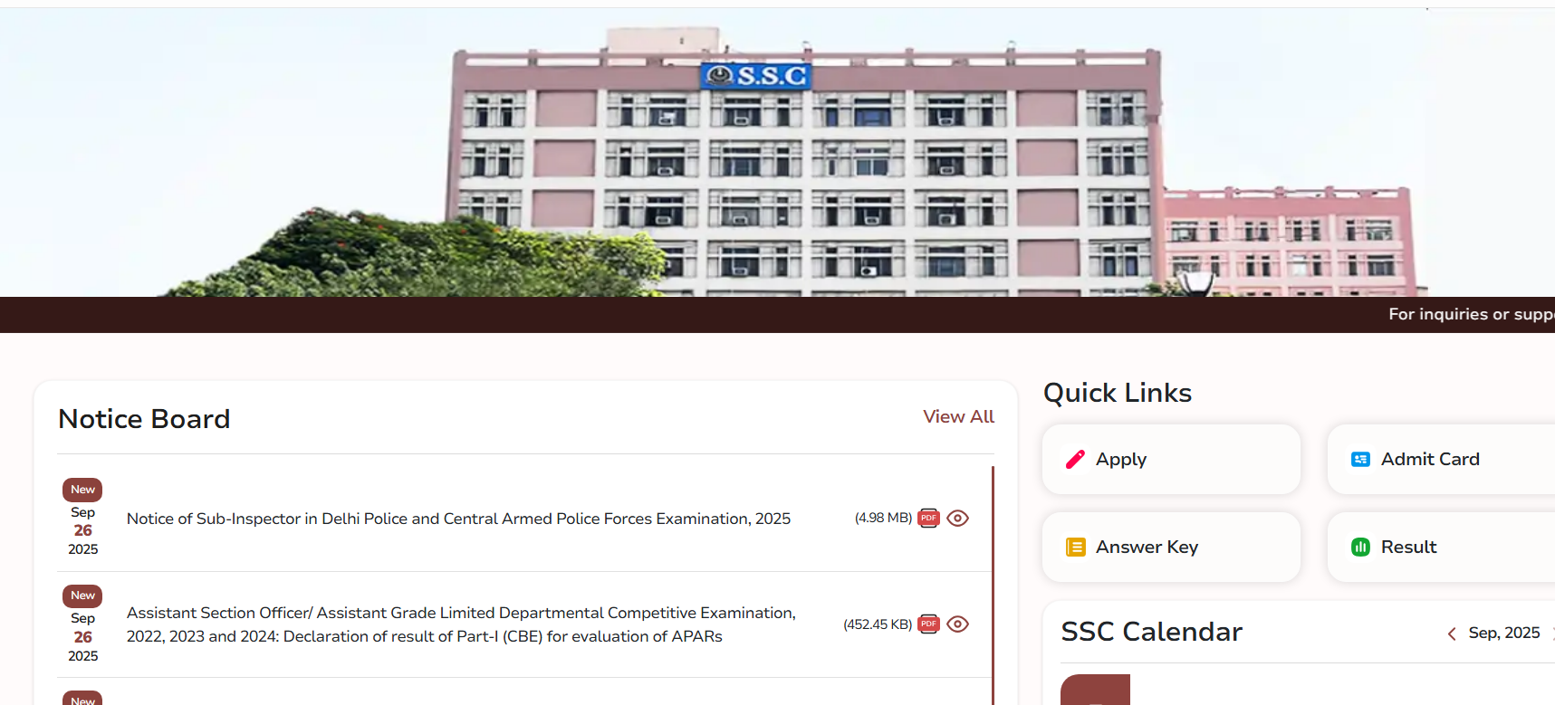 SSC CPO Recruitment 2025